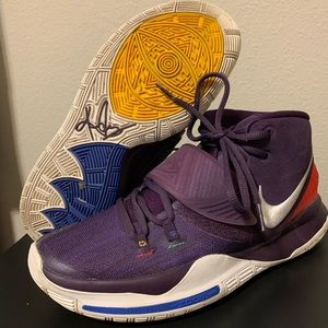 Nike Mens Kyrie 6 Enlightenment BQ4630-500 Purple Basketball Shoes Size US 8
